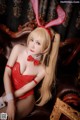 兔玩映画 Cosplay 兔女郎 红黑 P10 No.f9c22e